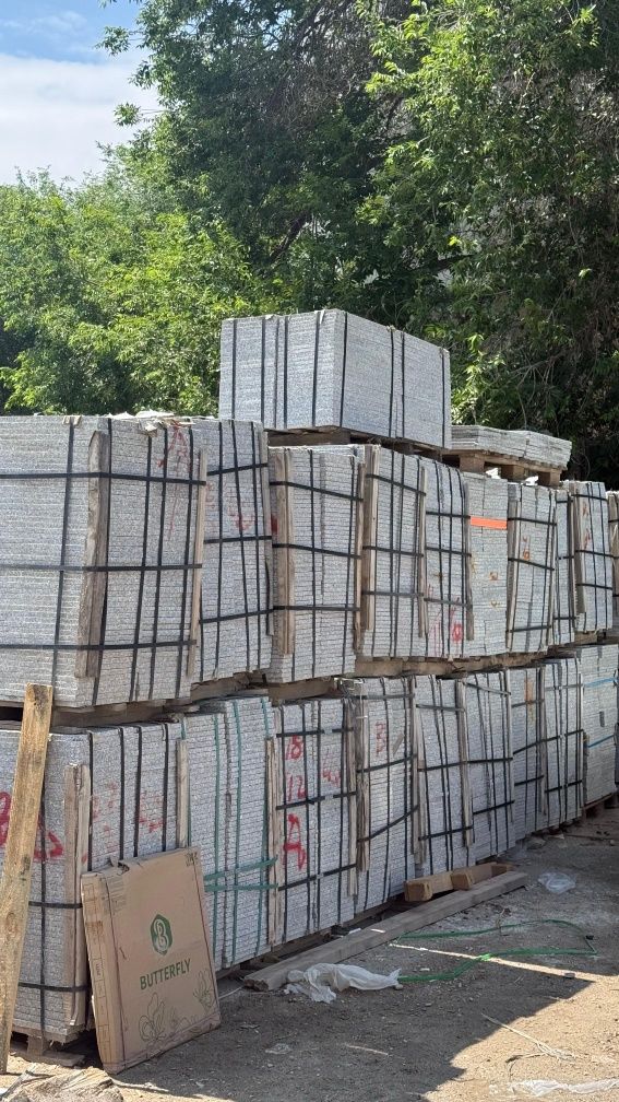 Гранит полированный и термообработанный