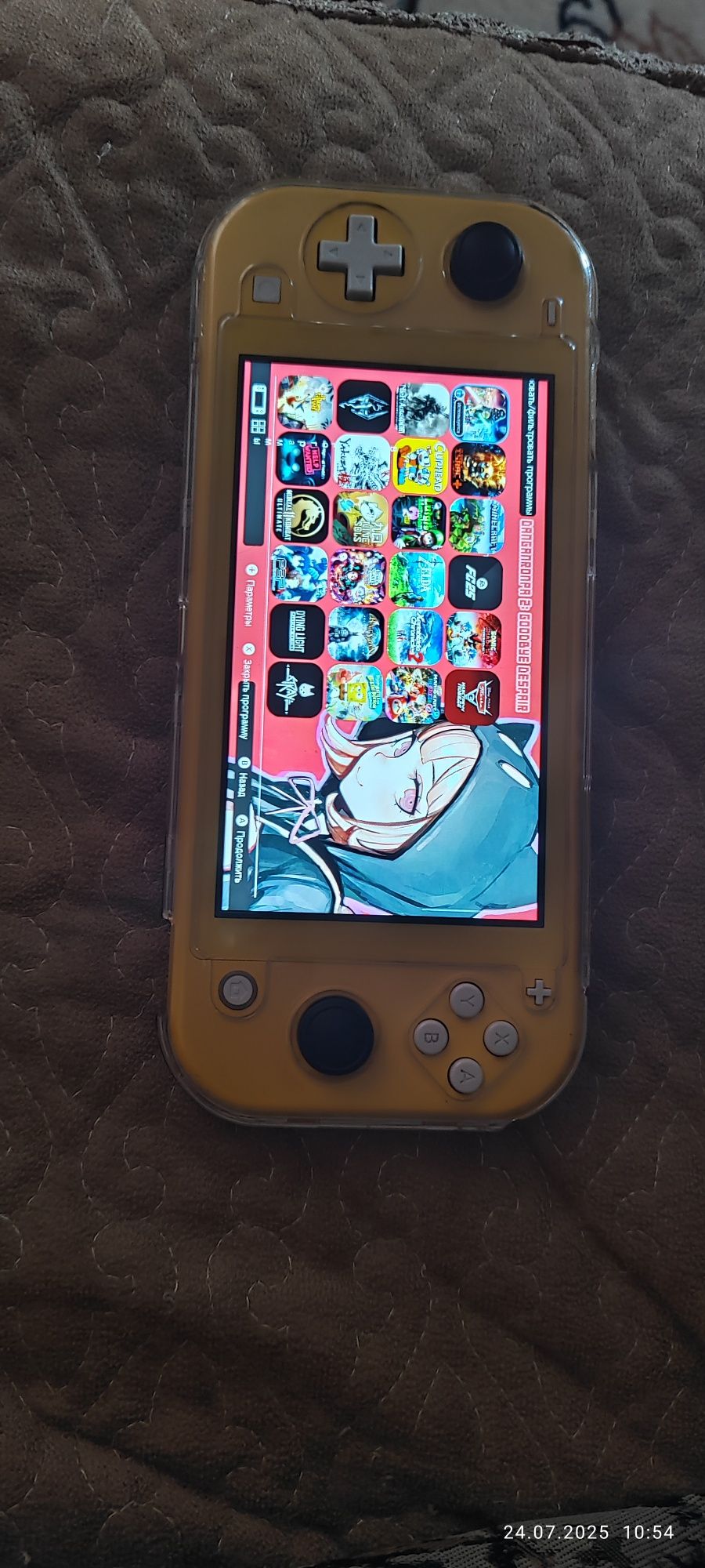 Прошитый Nintendo switch lite 1tb 2джойстиками