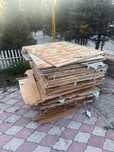 Продам фанеры размер 12 с ламинатом на 40 квадратных метров б/у