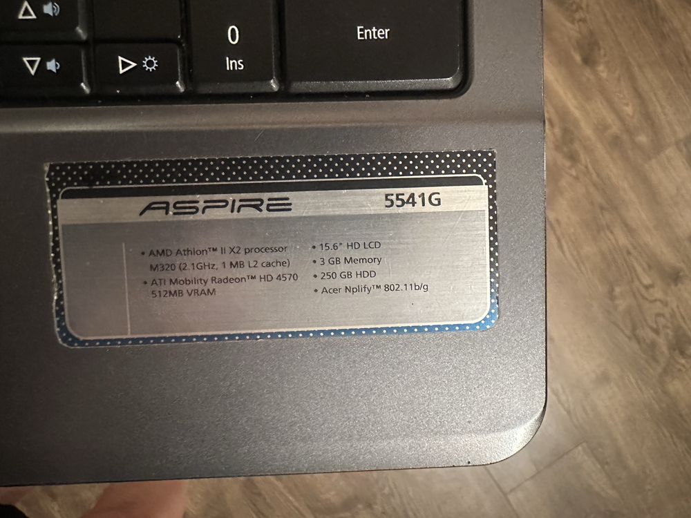 Acer aspire 5541G