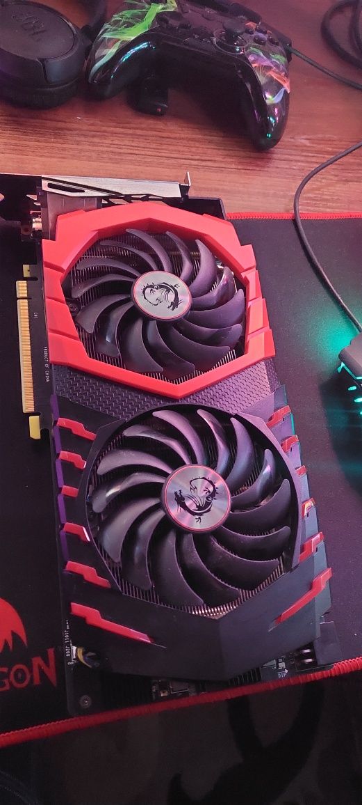 ВИДЕОКАРТА Nvidia Geforce GTX 1070 8GB MSI GAMING X в идеале!