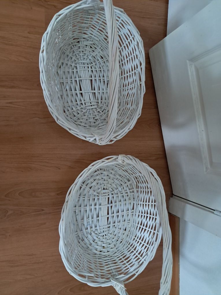 Продам плетёные корзины почти новые