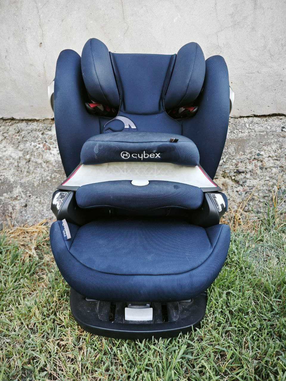 Автокресло Cybex Pallas B-Fix Bay Blue синий, группа 1/2/3