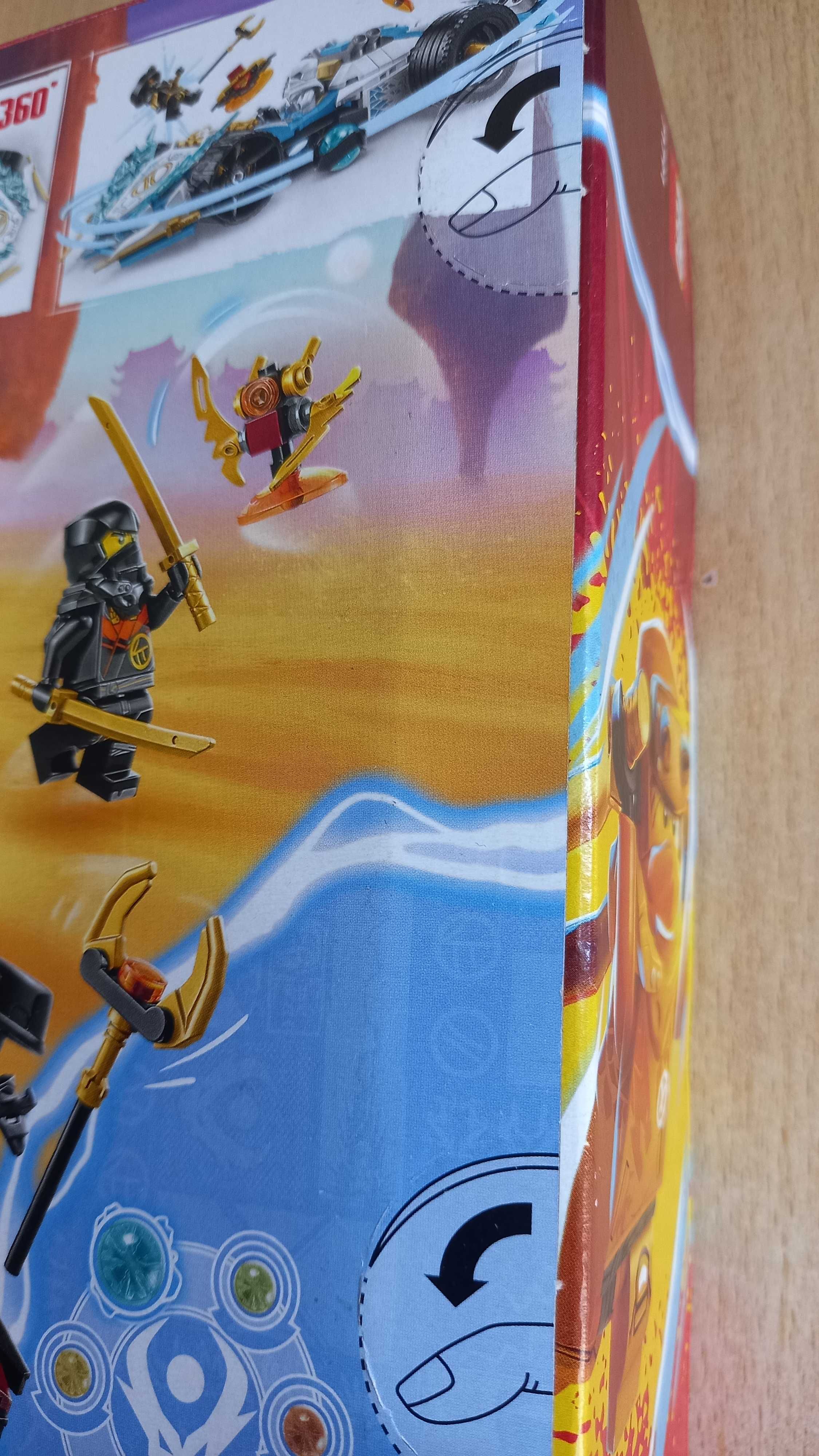 LEGO Ninjago Сила дракона Зейна гоночная машина Кружитцу 71791 (Новый)