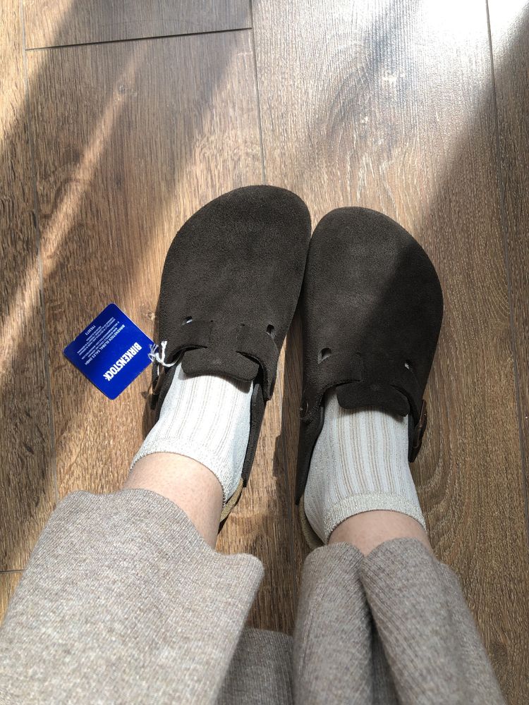 Биркенштоки клоги Birkenstock Boston женские мужские