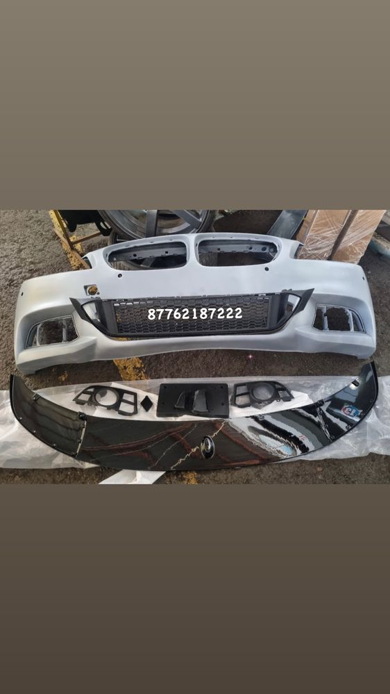 Бампер с губой БМВ F10 F30 м-тех