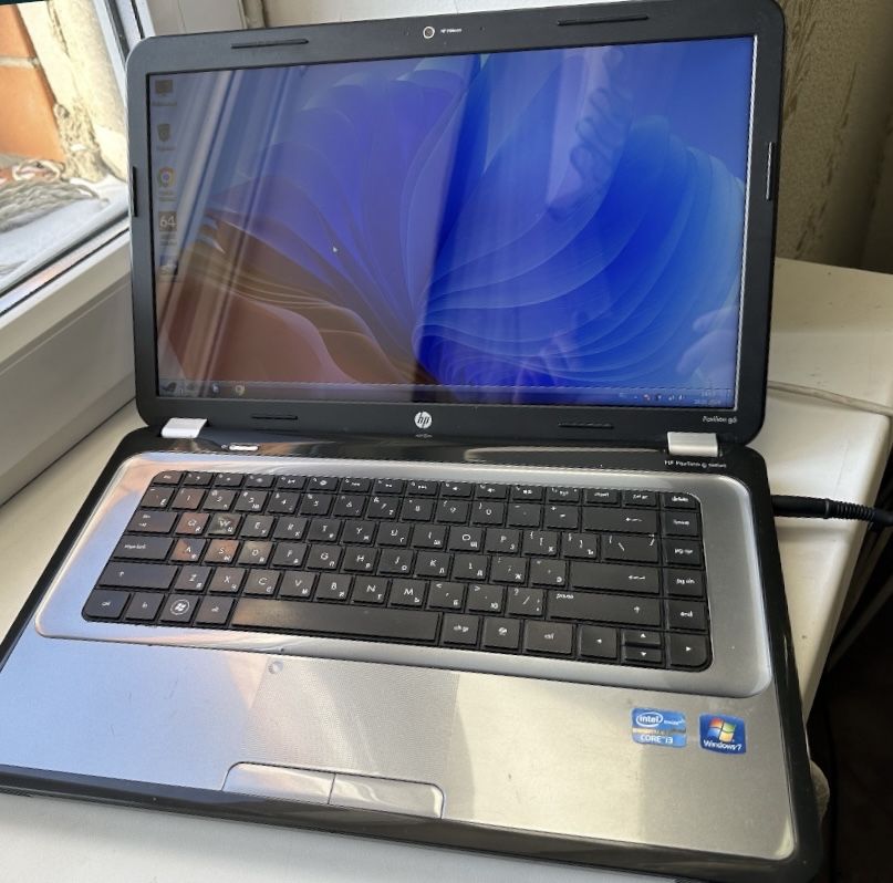 Ноутбук Hp intel core i3, 500gb, озу 6gb