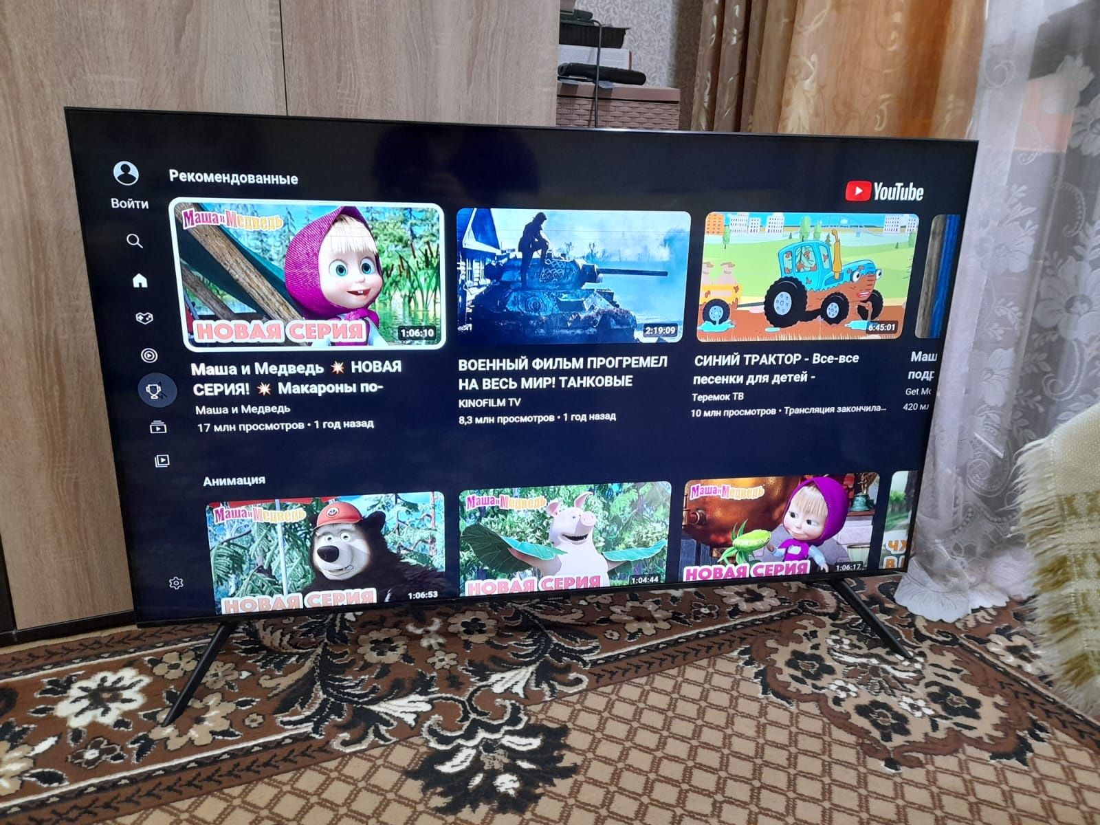 Смарт телевизор Samsung 4К. 109см - 43 дюйма.