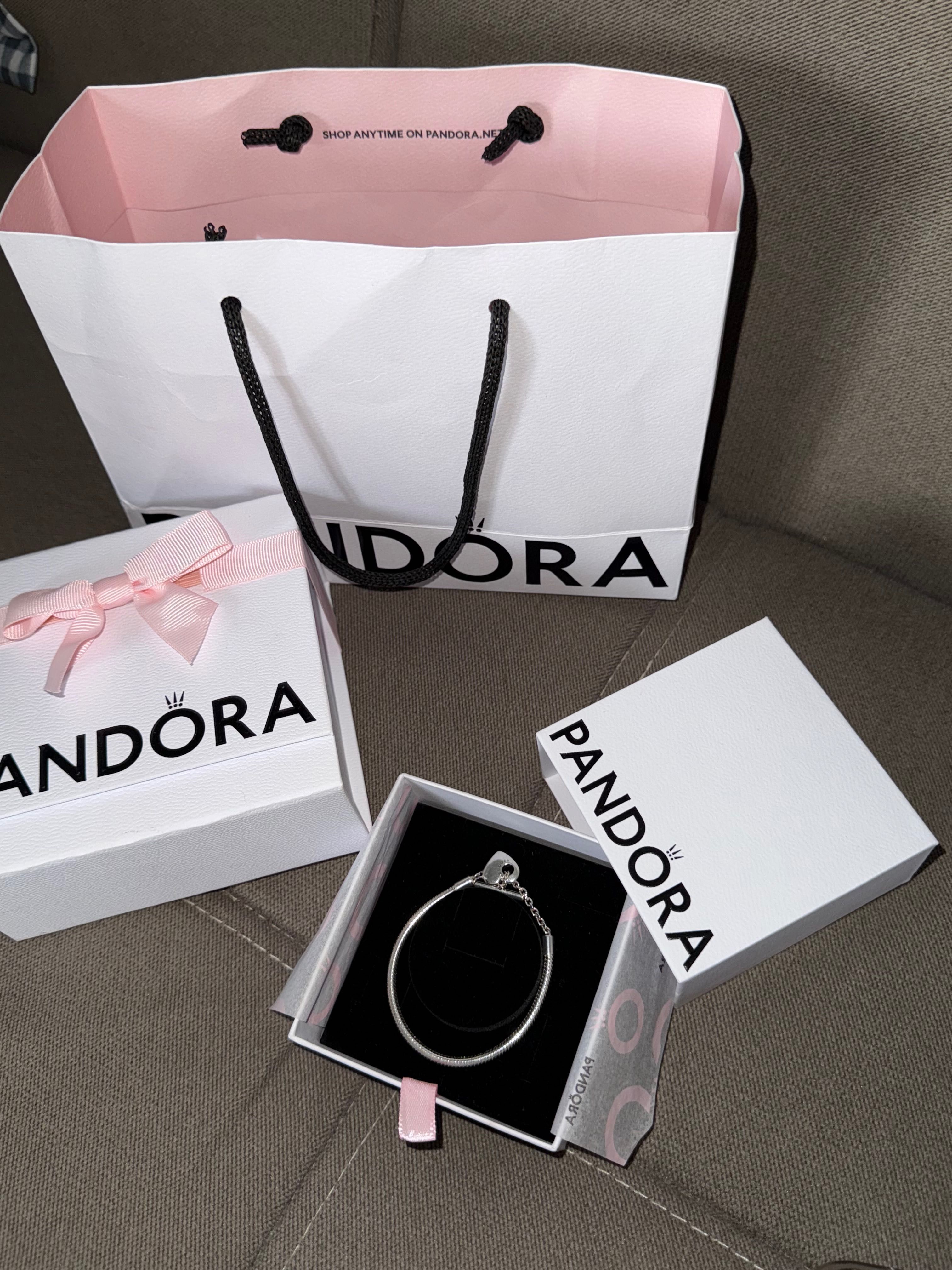 Браслет Pandora, новая коллекция есть чек