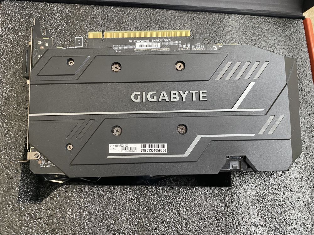 Видеокарта gtx 1650 SUPER Gigabyte gddr6 (1755мгц)