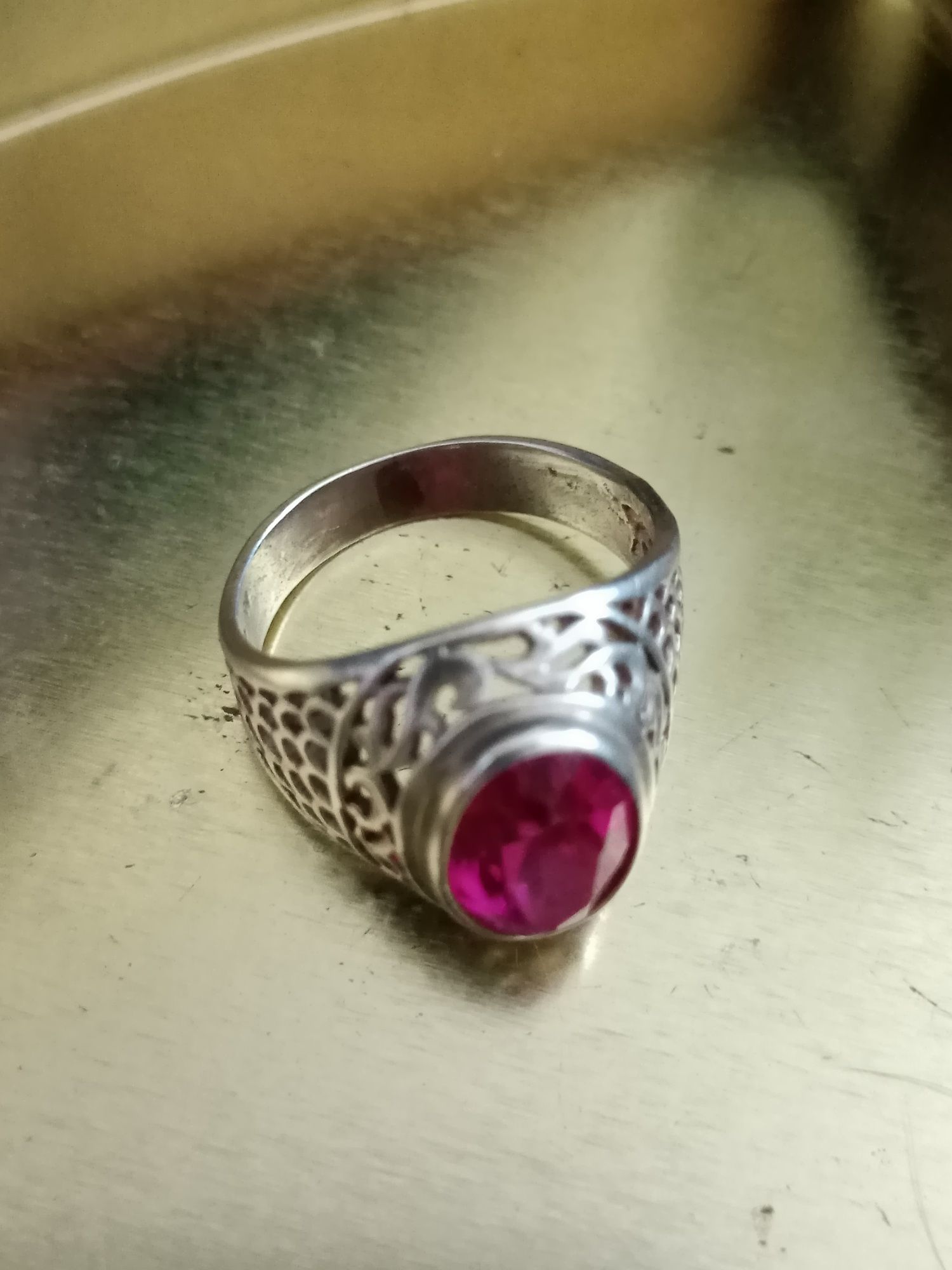 Серебро ссср рубин 875 проба