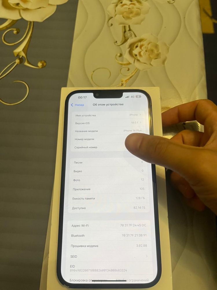 IPhone 14 plus 128гб