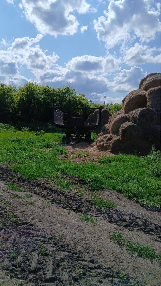 Мтз 952 с куном, 2 ПТС-4, бочка для питьевой воды