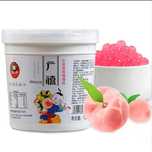 Джуз боллы Персик LUX 1250 гр для Bubble Tea, Джемы, Сиропы, Тапиока
