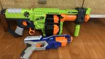 Nerf Doominator и Elite. Отличный подарок для мальчиков