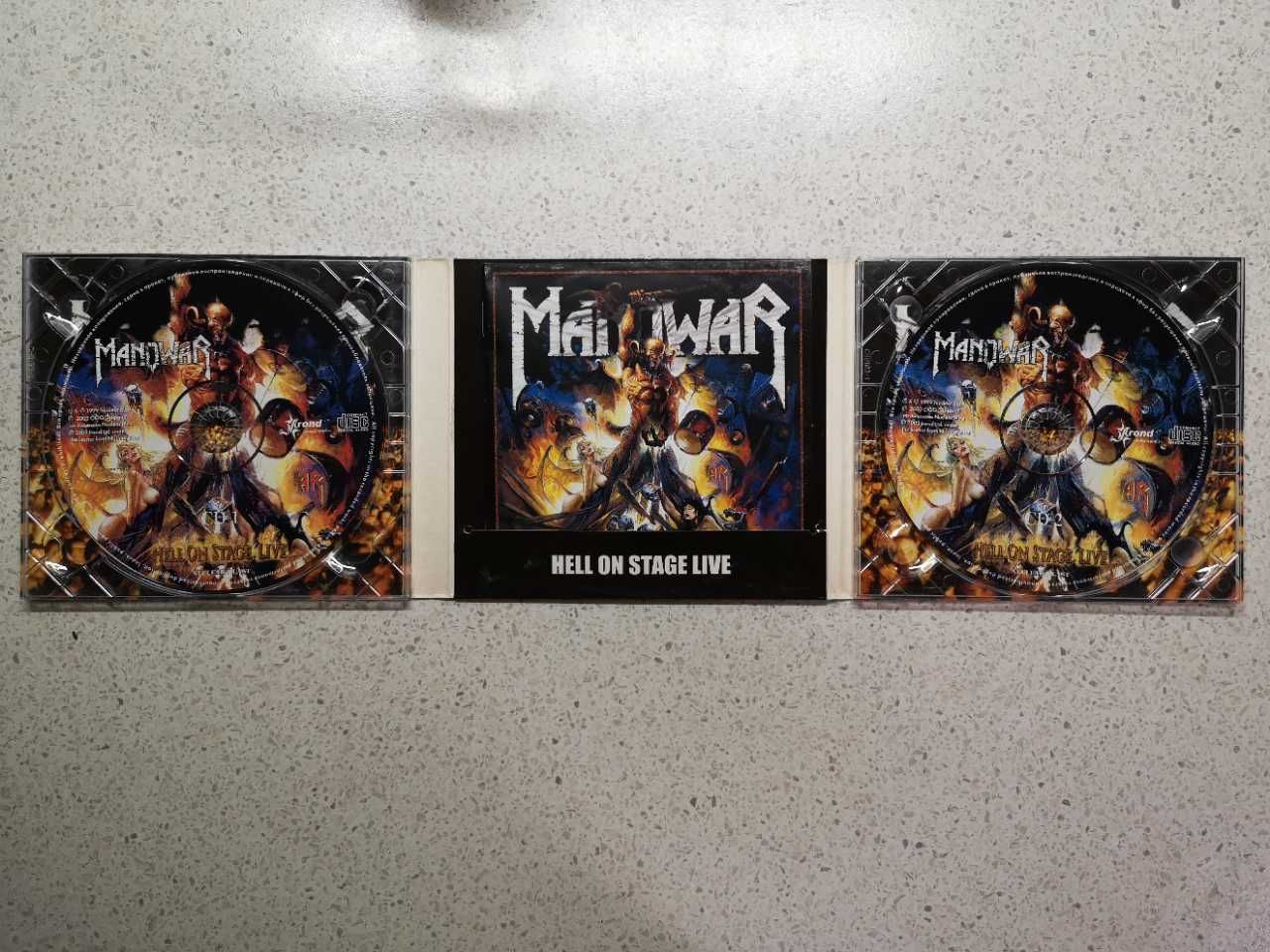 CD аудио диски MANOWAR