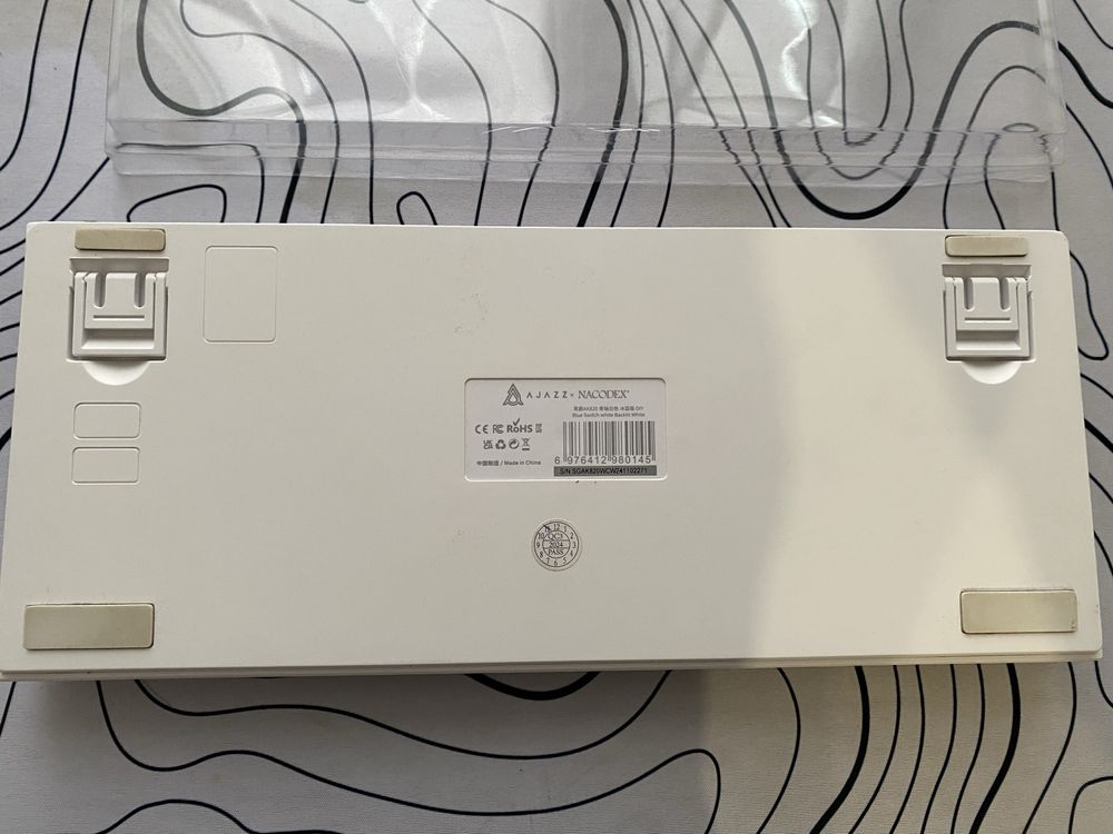 Продам клавиатуру Ajazz ak820 x nacodex