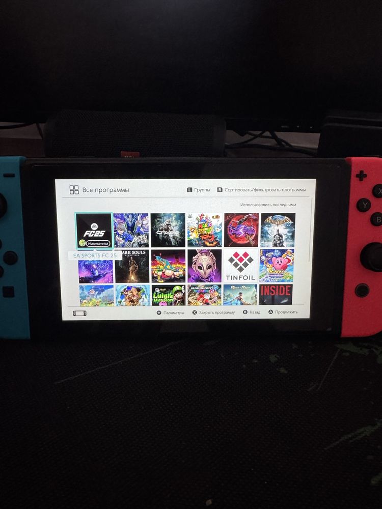 Nintendo switch (прошитый) FC25 crisis mario и тд