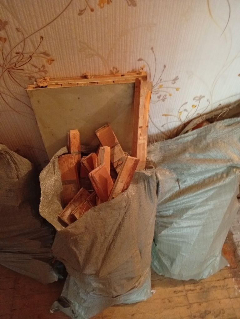 Дрова в мешках сухие