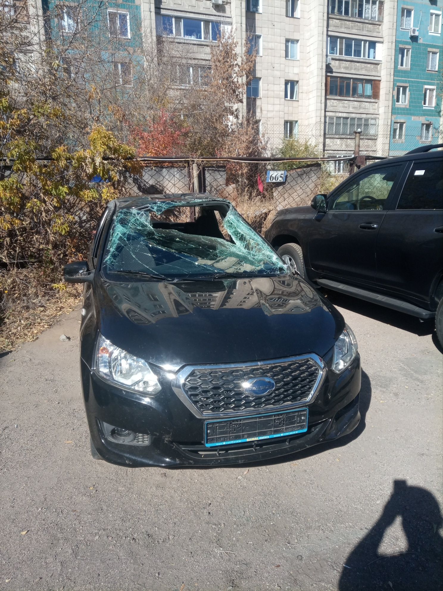 дацун на разборе