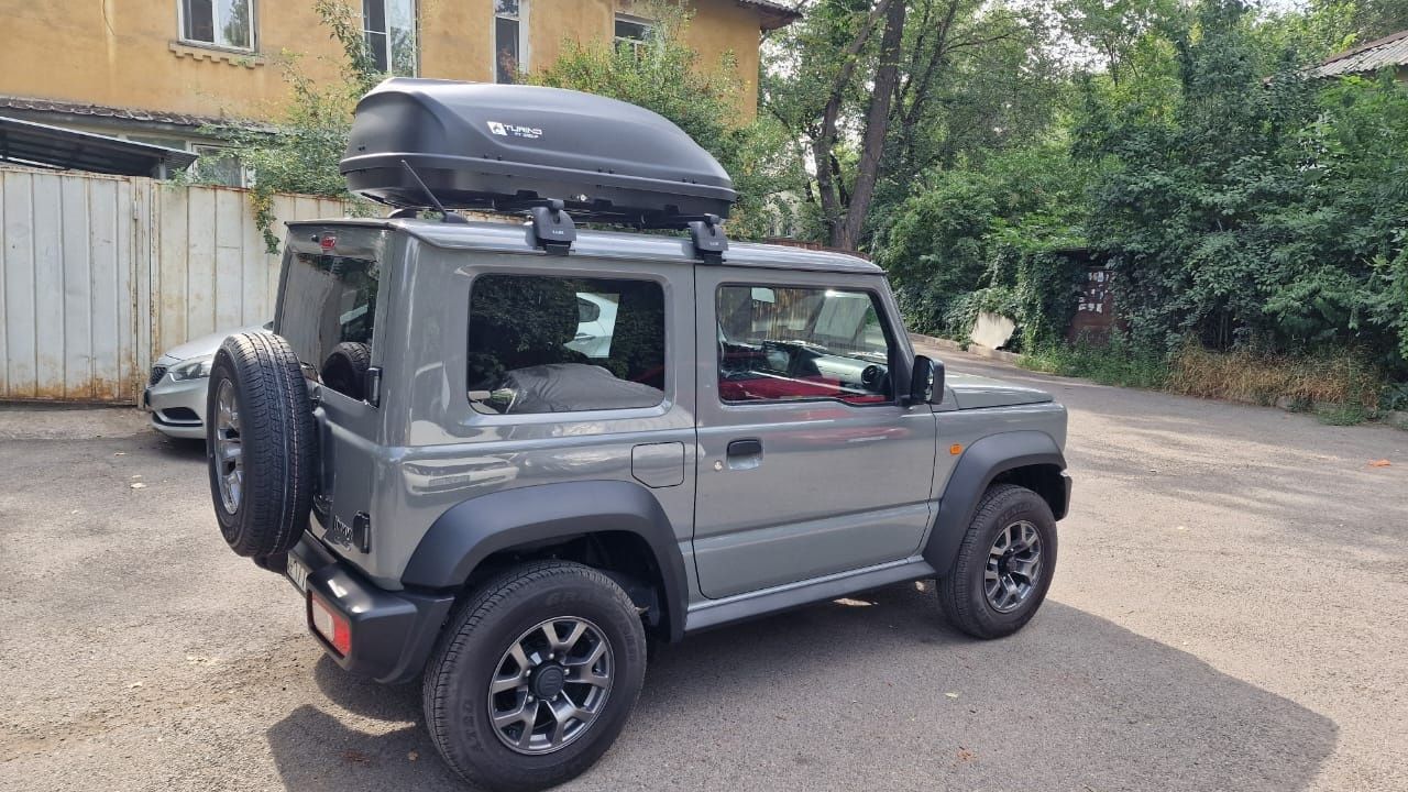 Автобокс LUX, поперечены, корзины, велокрепления