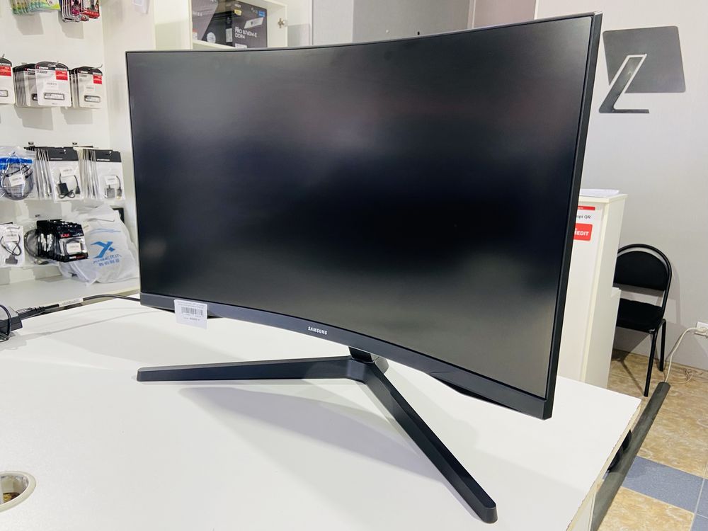 Рассрочка! Samsung Odyssey G5 - 27’ дюйм/2K QHD/VA/144Hz/HDMI-DP
