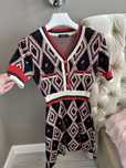 Новое Платье под Gucci люкс качества рр S-M длина выше колена