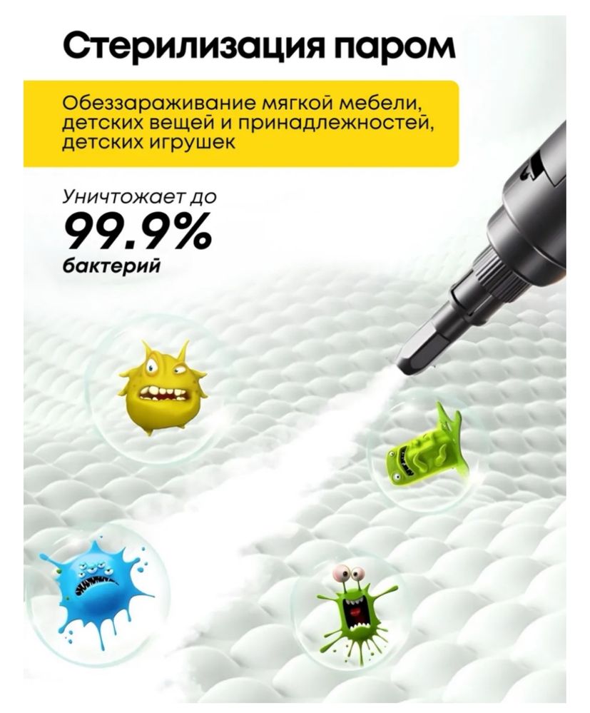 Пароочиститель 1.6 л