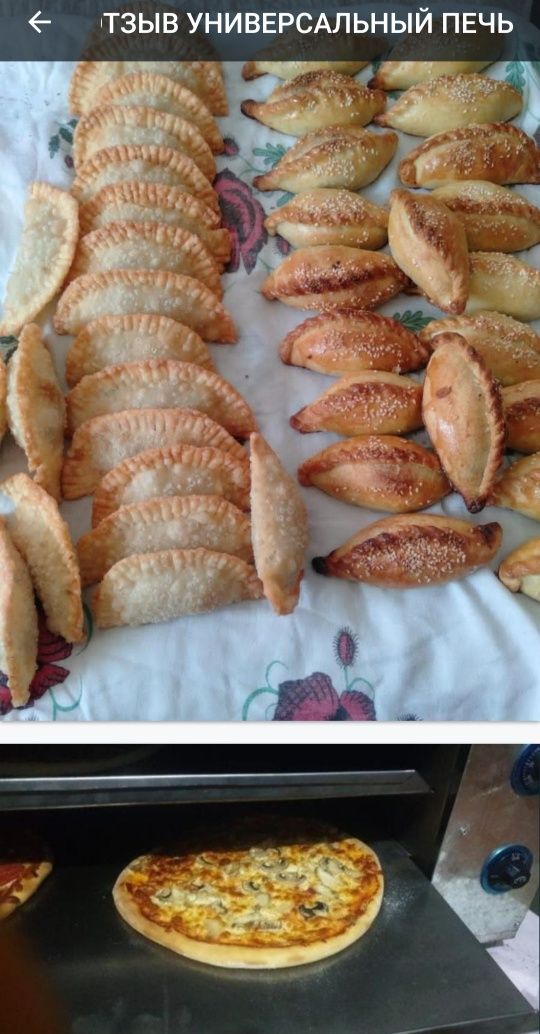 ЖАҢА  Печь для Выпечки Пиццы Самсы Булка Духовка Жарочный Шкаф СКИДКА