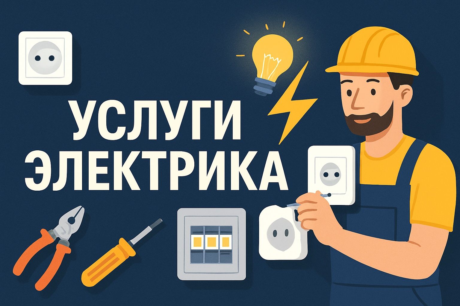 Электрика-электромонтажные работы