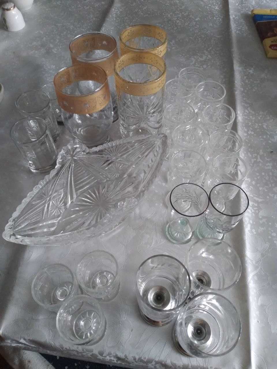 Фужеры бокалы рюмки