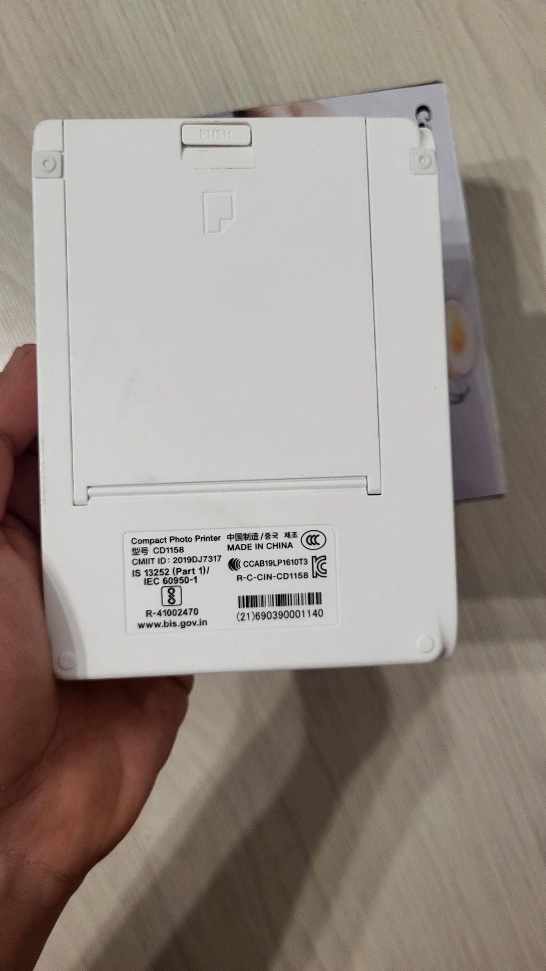 Компактный фотопринтер Canon SELPHY SQUARE QX10 розовый