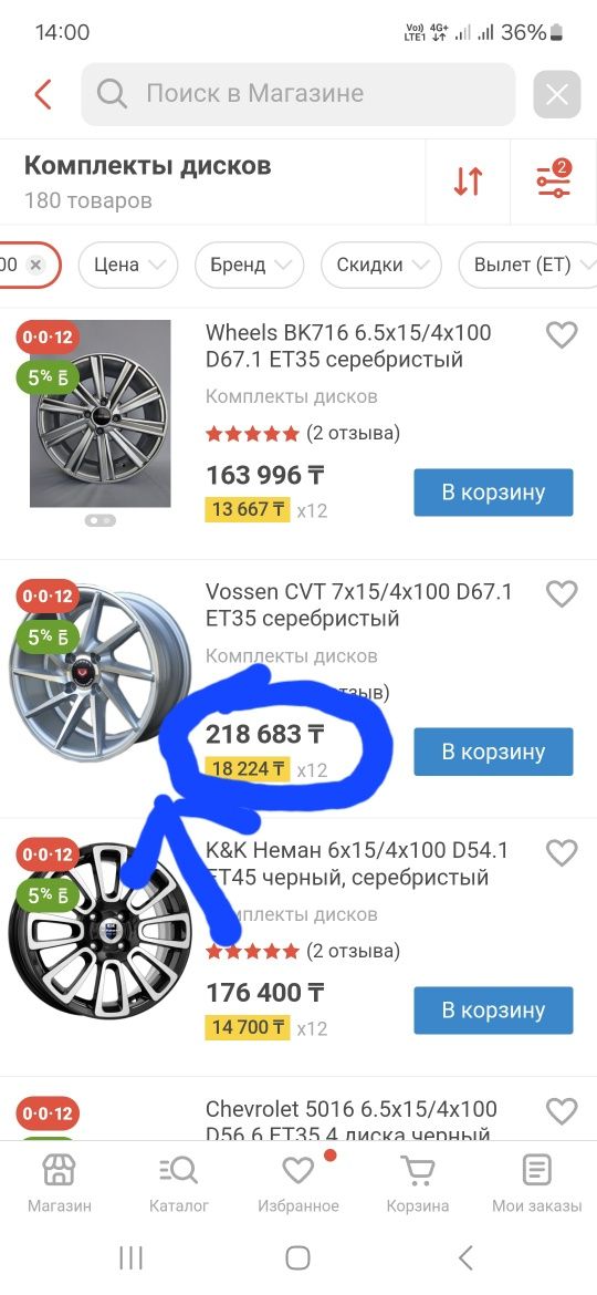 Титановые диски R15 4/100 сверловка