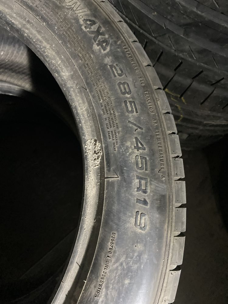 285/45/19, б/у авто шин