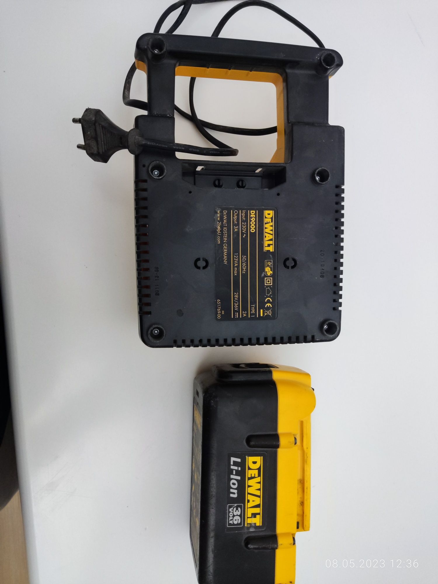 Батарея, АКБ, литий-ион, Девальт, Dewalt, 36 В