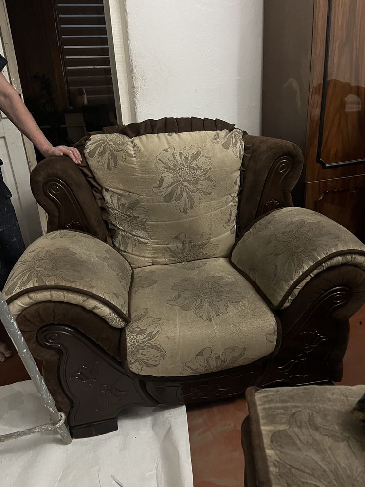 Диван,кресло раздвижной