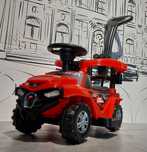 Толокар "Jeep" с родительской ручкой и боковыми поручнями. Kaspi RED.