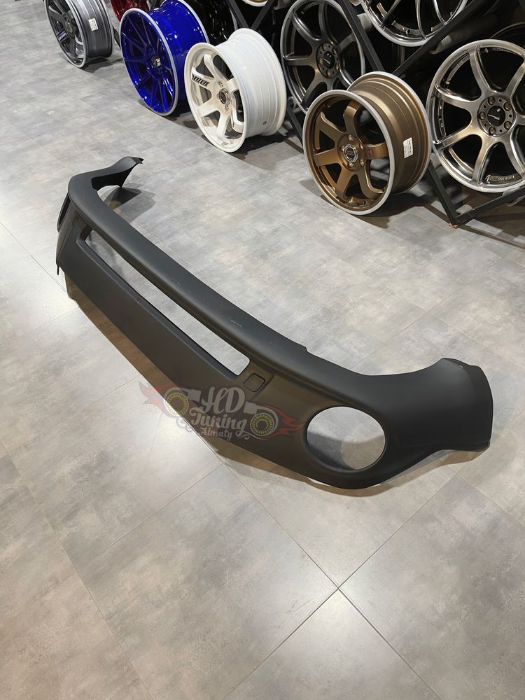 Губа на передний бампер STI Subaru Forester SH