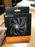 Корпусные вентиляторы (4 шт) ID-COOLING TF-12025-PRO BLACK