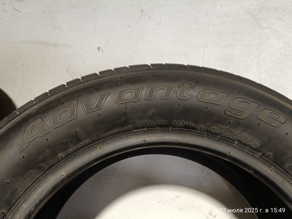 Продам шины BF Goodrich Advantage 215/60/16.  2шт!
