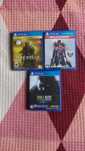 Диски на пс4 Resident evil village , dark souls 3, bloodborn