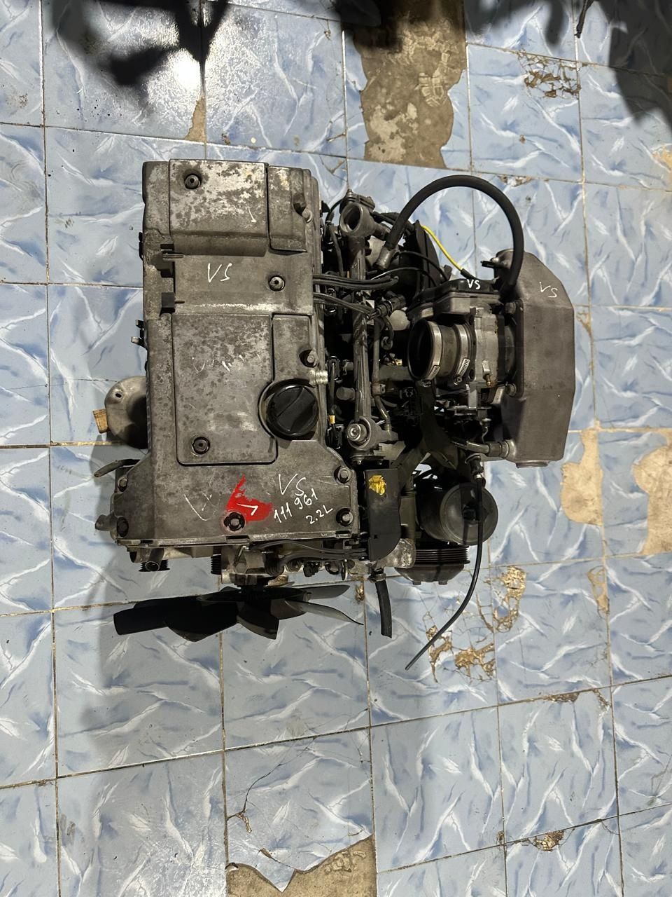 Двигатель Mercedes Benz m111 2.2l w202 w124