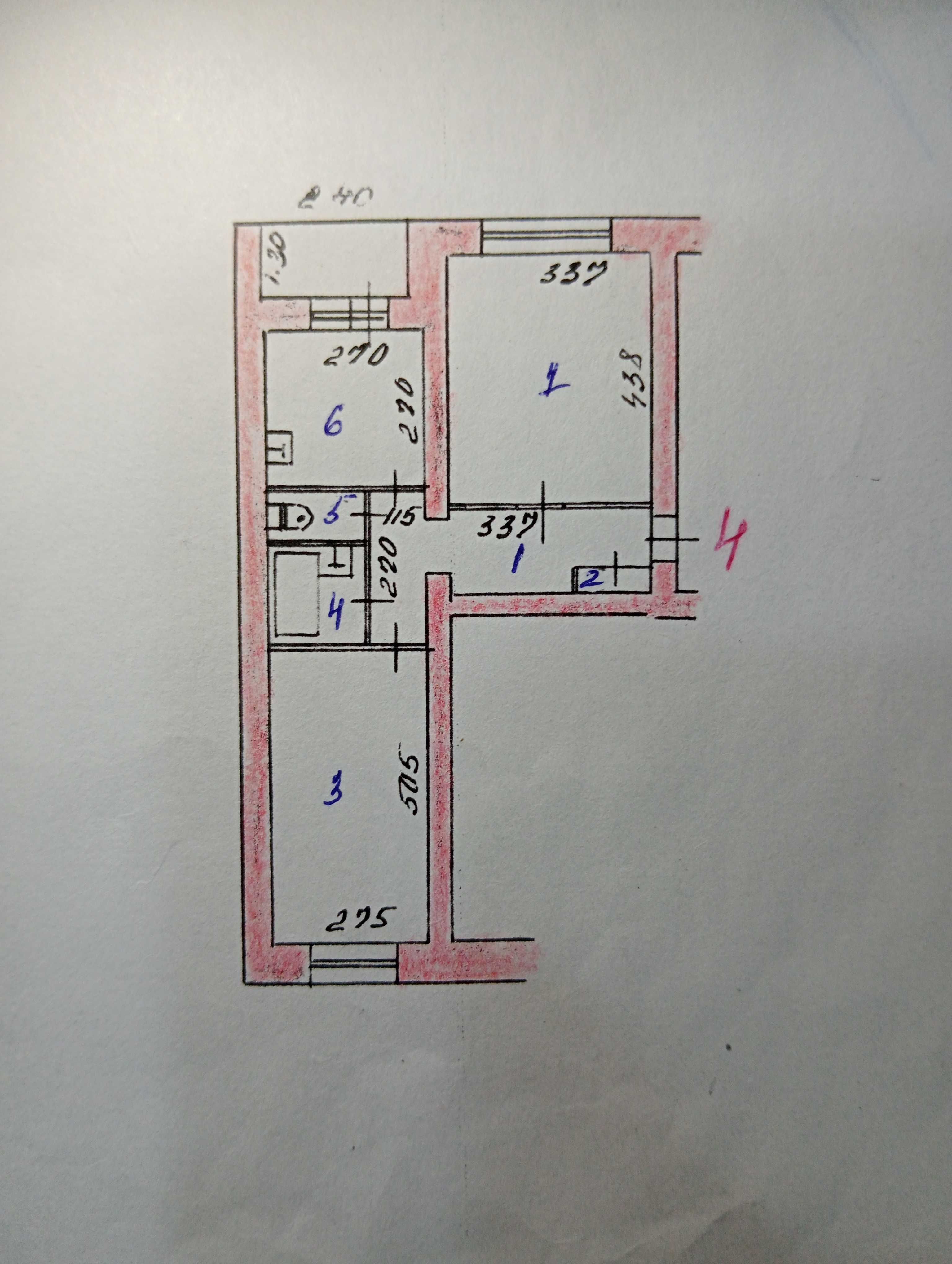 Продается 2х комн.квартира 49,8 кв.м в 5 микрорайоне