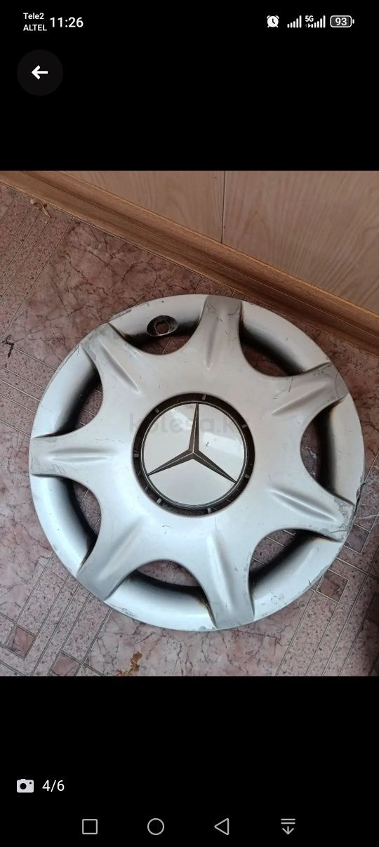 Колпак оригинальный Мерседес R15