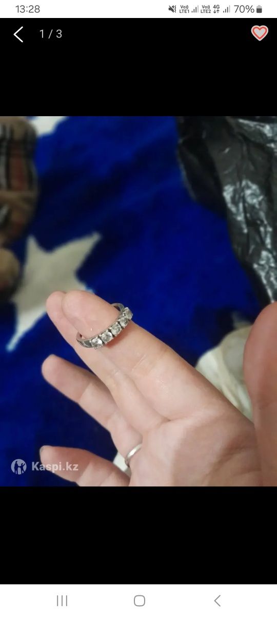 Серебряное кольцо