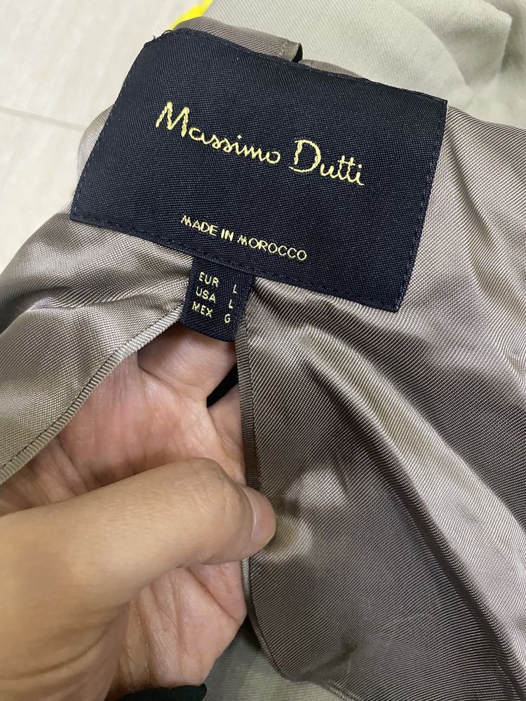 Тренч новый Massimo dutti
