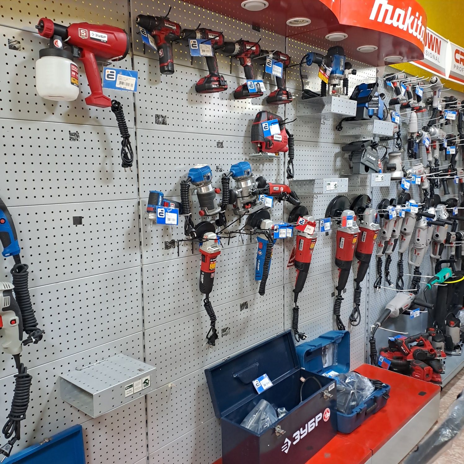 Перфоратор, Шуруповерт, Болгарка, Штроборез ЗУБР! Скидки -15% ! ПРОФ!