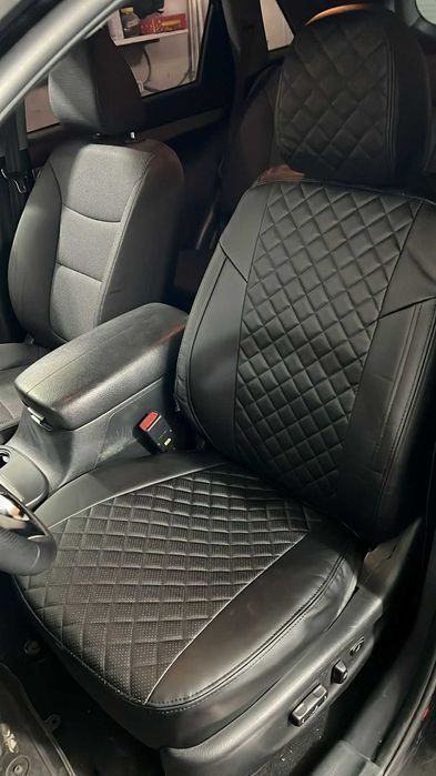 Авточехлы модельные экокожа Kia Sorento 2009 по 2023 г.(ромб) Звоните
