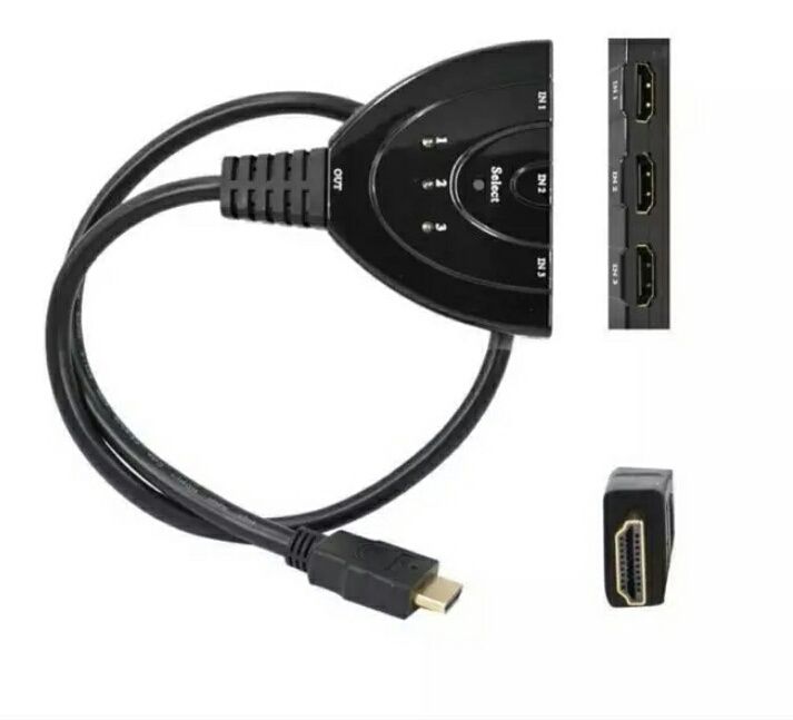 HDMI концентратор, переходник, адаптер, разветвитель, сплиттер