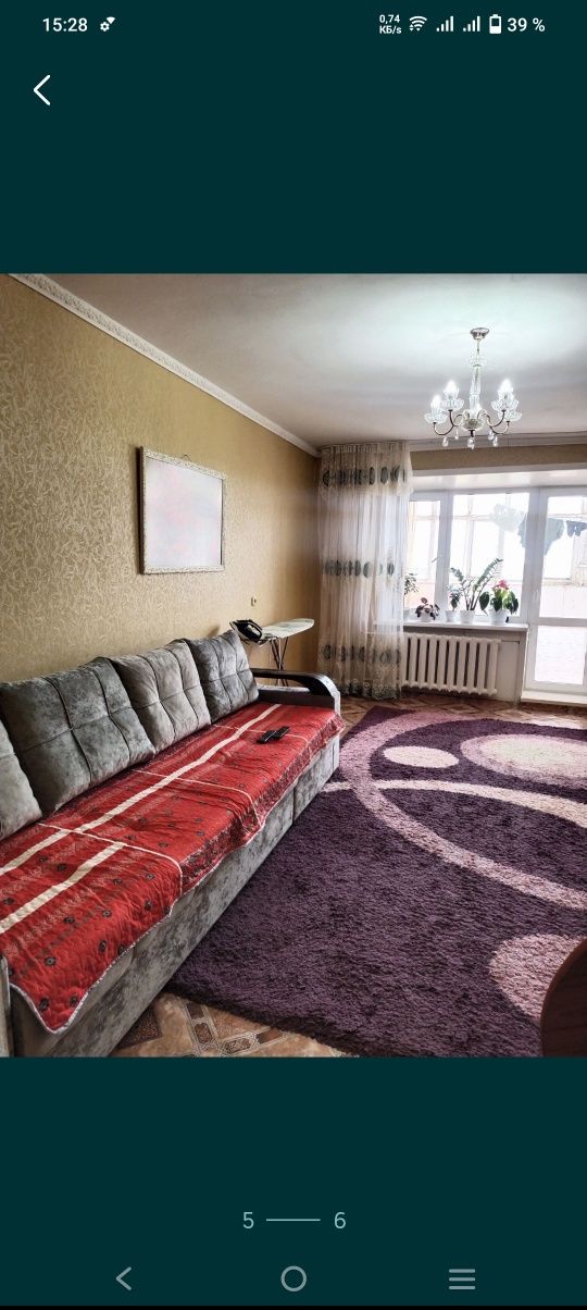 Продам 3 ком , квартиру  улучшенной  планировки.
